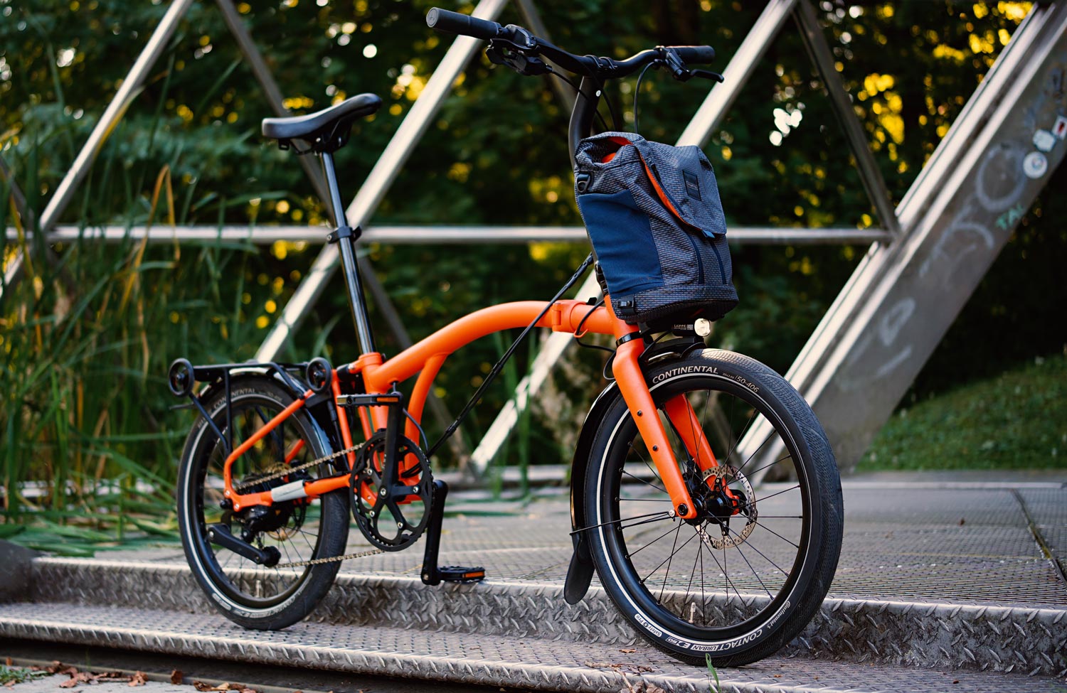 brompton electric g line test review faltrad design