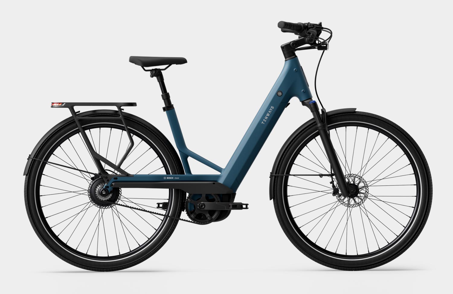 tenways ago performance tiefeinsteiger bosch e bike mineral blue matte
