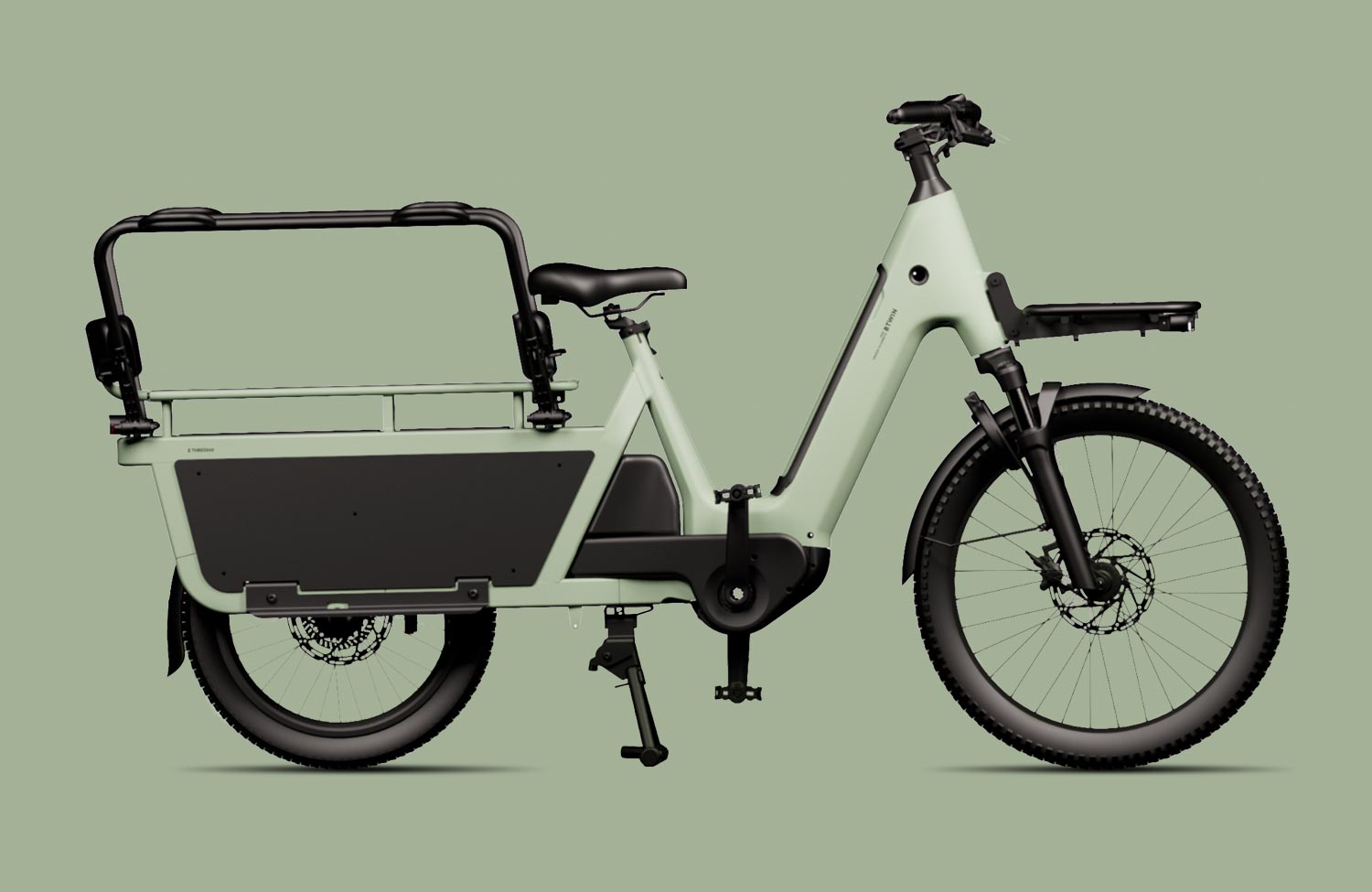 decathlon longtail cargo e bike btwin e three 900 owuru