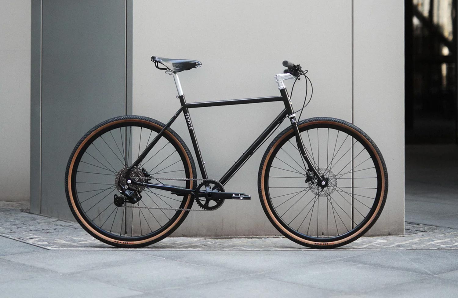 temple cycles classic disc urban bike steel design