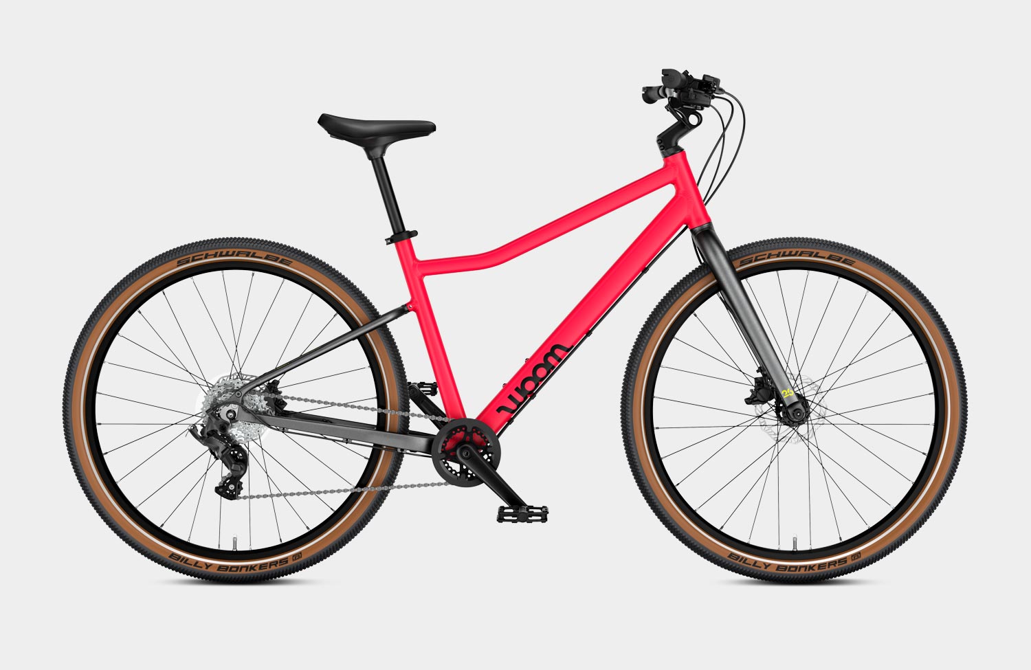 woom explore neon pink limited edition