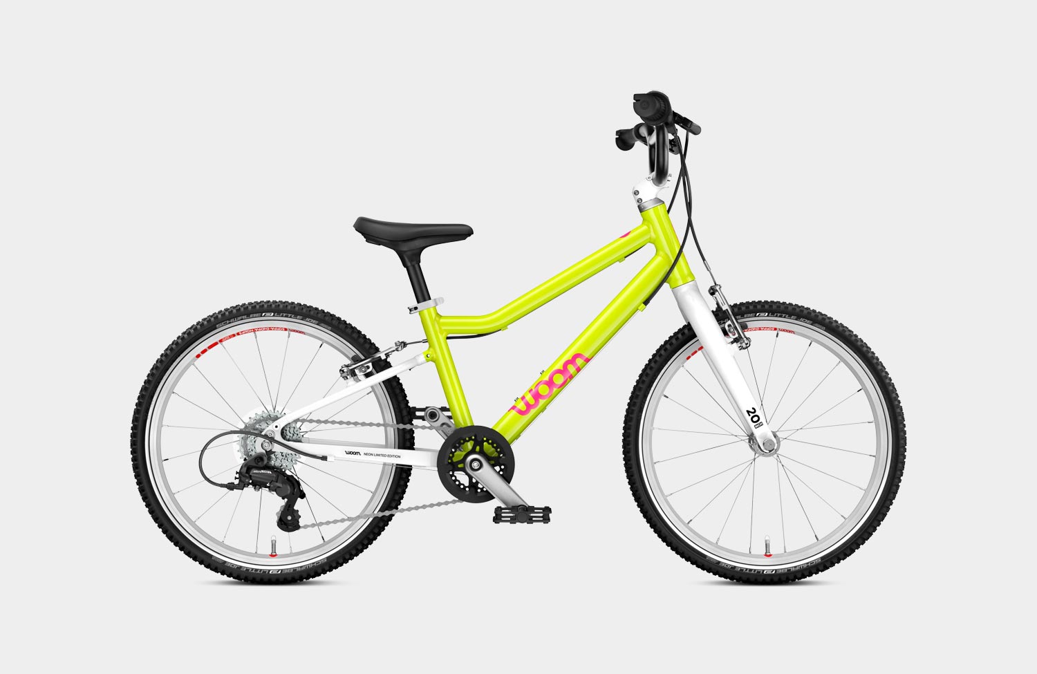 woom go neon lime limited edition